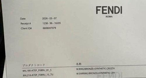 Orecchini fendi forever - orecchini,
