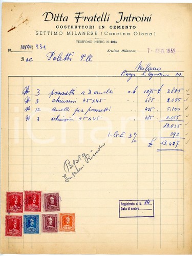 1952 settimo milanese - 1952,