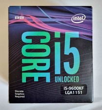 CPU Intel core i5 9600kf