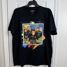 T-shirt Pawn Stars oro e argento negozio di pegni XL nera Vegas Cast grafica T unica