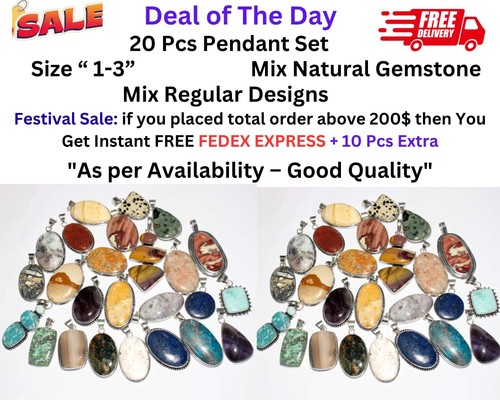 Pezzi ciondolo mix argento - pezzi,