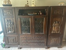Hand Carved Credenza Or