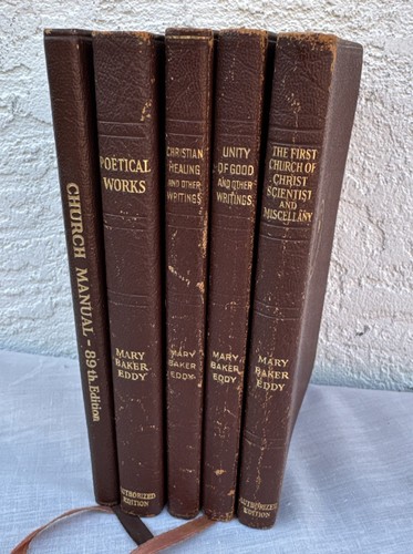 Vintage mary baker eddy books - baker,