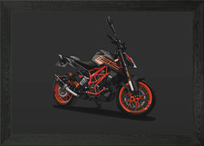 Ktm 125 duke akrapovic poster - akrapovic,