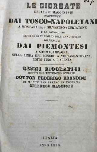 RISORGIMENTO-MILITARIA-CONFLIT