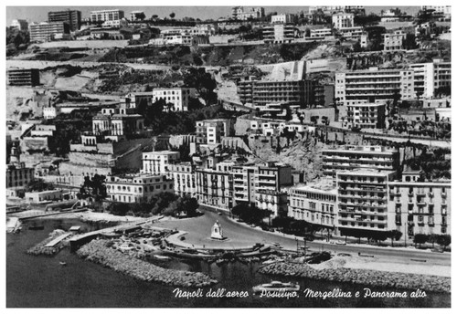 Napoli posillipo cartolina - posillipo,,