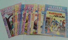 il fiore maledetto e inaccessibile-con volpe serie completa 1/18 -voltolina