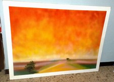 LOCCI BRUNO  DIPINTO del 2005  tecnica smalti sintetici mis. cm.   120 X 90