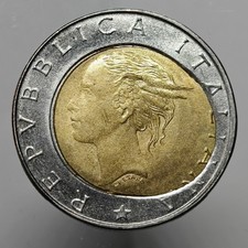 500 lire 1996 ISTAT Errore di