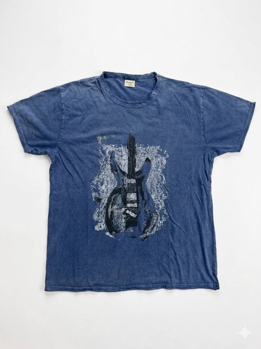 Shirt vintage modous blu - vintage,