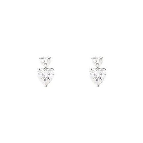Orecchini cuore donna oro - cuore,