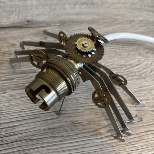 Lampada steampunk clockwork - lampada,
