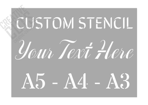 Personalizza tuo stencil - il,