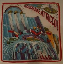 FAZZOLETTO DA COLLEZIONE GOLDRAKE ATTACCO TOEI ANIMATION DYNAMIC 1978 ITALY RARO