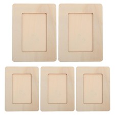  5 cornici per foto in legno