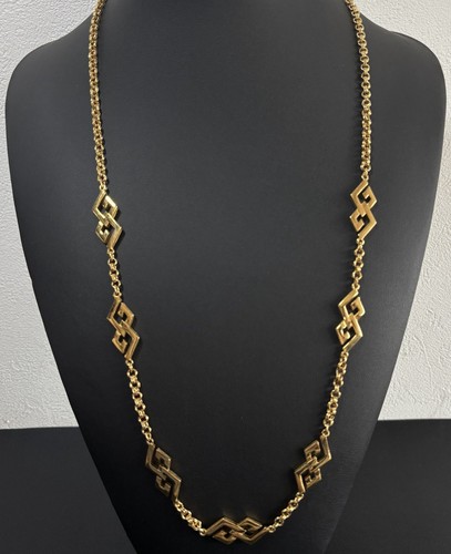 Collana catena lunga vintage
