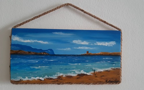 Quadro fatto mano dipinto - quadro,
