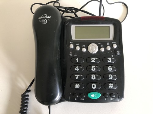Teléfono fijo binatone speak - teléfono,