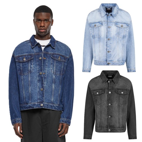 Urban classics giacca jeans - classics,