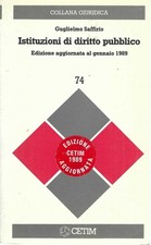 "Istituzioni di diritto pubblico" di G. Saffirio