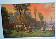 CARTOLINA VINTAGE PITTORE A