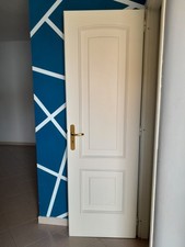 Vendo Porta/porte Interna Laccata Bianca Anni 90 In Totale Ne Ho 3 L.65-65-70