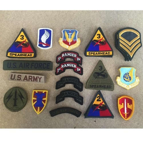 Brand new army cloth badge - brand,