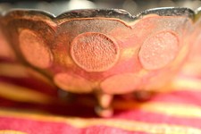 Ciotola in metallo decorata
