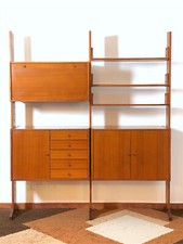 LIBRERIA Bfacciale a 2 Campate Anni 60 VINTAGE MODERNARIATO DESIGN FORNITURE