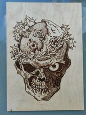 Immagine incisa su legno /