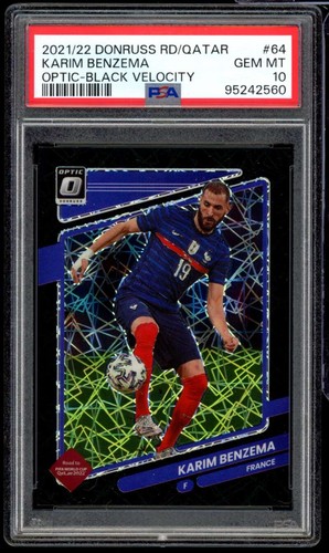 Karim benzema 2021 donruss - benzema, 2021-22