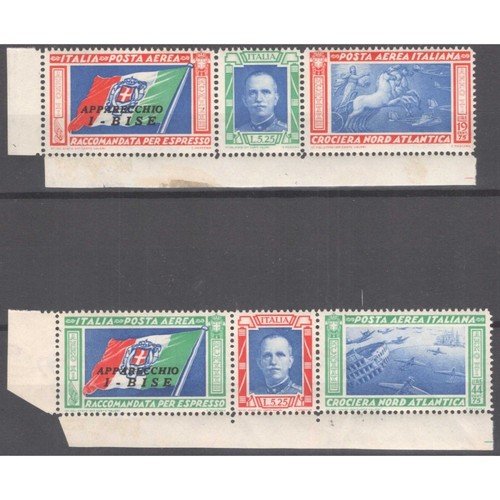 Regno italia 1933 trittici - 1933,