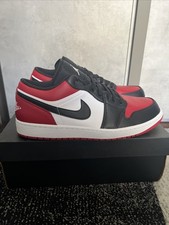 ✅ Air Jordan 1 Low Bred Toe-