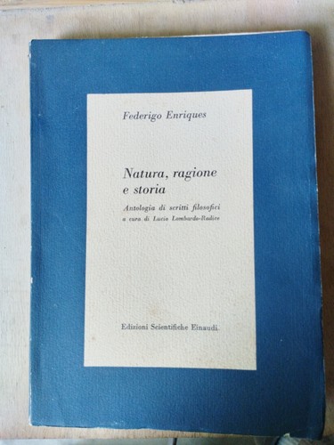 Natura ragione storia - ragione,