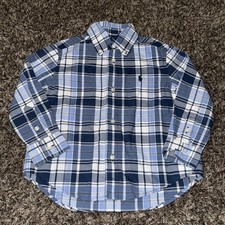 Polo Ralph Lauren a quadri manica lunga taglia 2/2T bambino