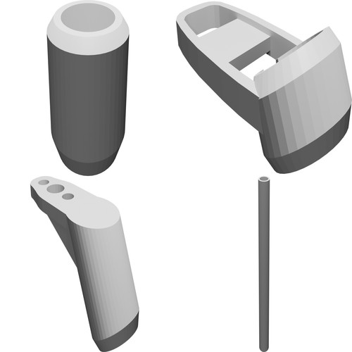 Kit carrello atterraggio largo - carrello,