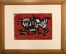  Disegno a china e pastello