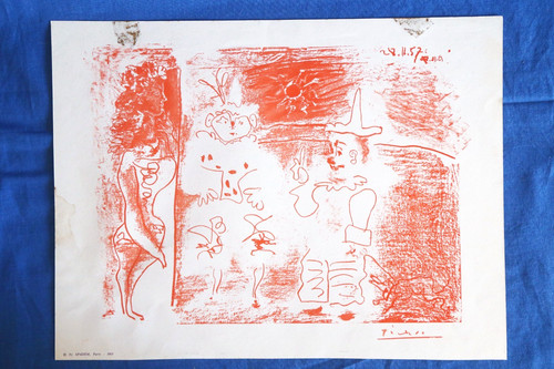 Pablo picasso écuyère - picasso, et