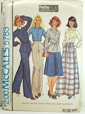 McCall's 5783 Unlined Jacket