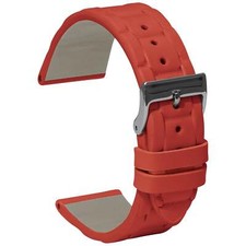 Oyster Print Leather Strap -