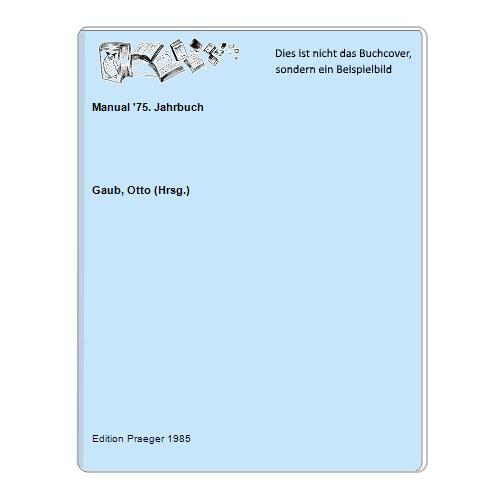Manual jahrbuch - '75.,