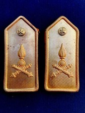Spalline M34 Regio Esercito da Ufficiale Superiore Artiglieria - REI ww2