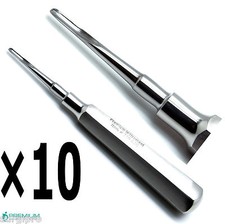 10x Ascensore Dentale Punta