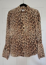 Camicia blusa con bottoni in