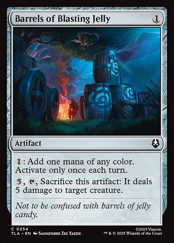 Mtg barrels of blasting - [mtg],