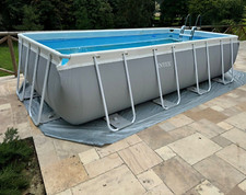 PISCINA INTEX - 4.90mtx2.44x1.07mt  usata ma in ottime condizioni
