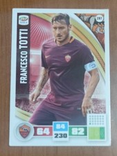 CARD PANINI CALCIATORI ADRENALYN 2016/17 2017 #287 - TOTTI - ROMA