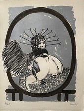 Sergio vacchi litografia - sergio,