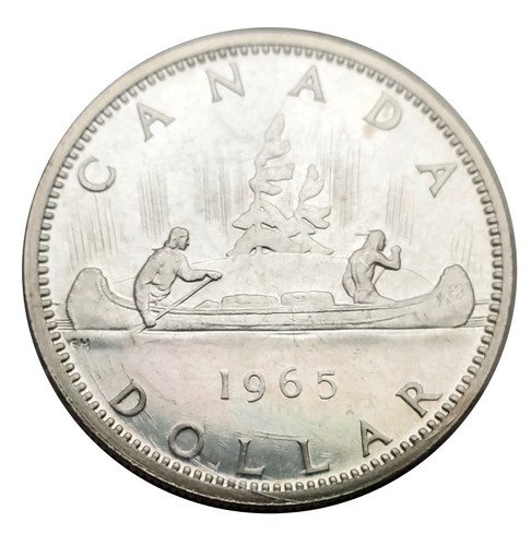Unc 1965 canada elisabetta - unc,