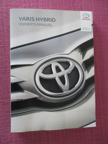 Manuale proprietario toyota - proprietario,